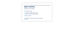 Desktop Screenshot of eastcapital.com