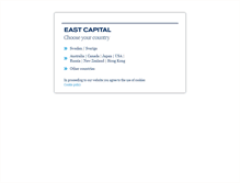 Tablet Screenshot of eastcapital.com